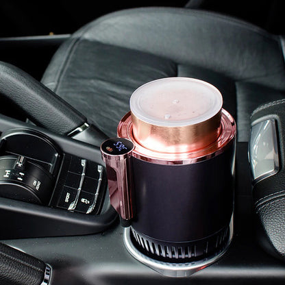 SmartCup | 3-In-1 Getränkehalter Fürs Auto |Hält Getränke Heiß Oder Kalt, Touch-Button-Steuerung